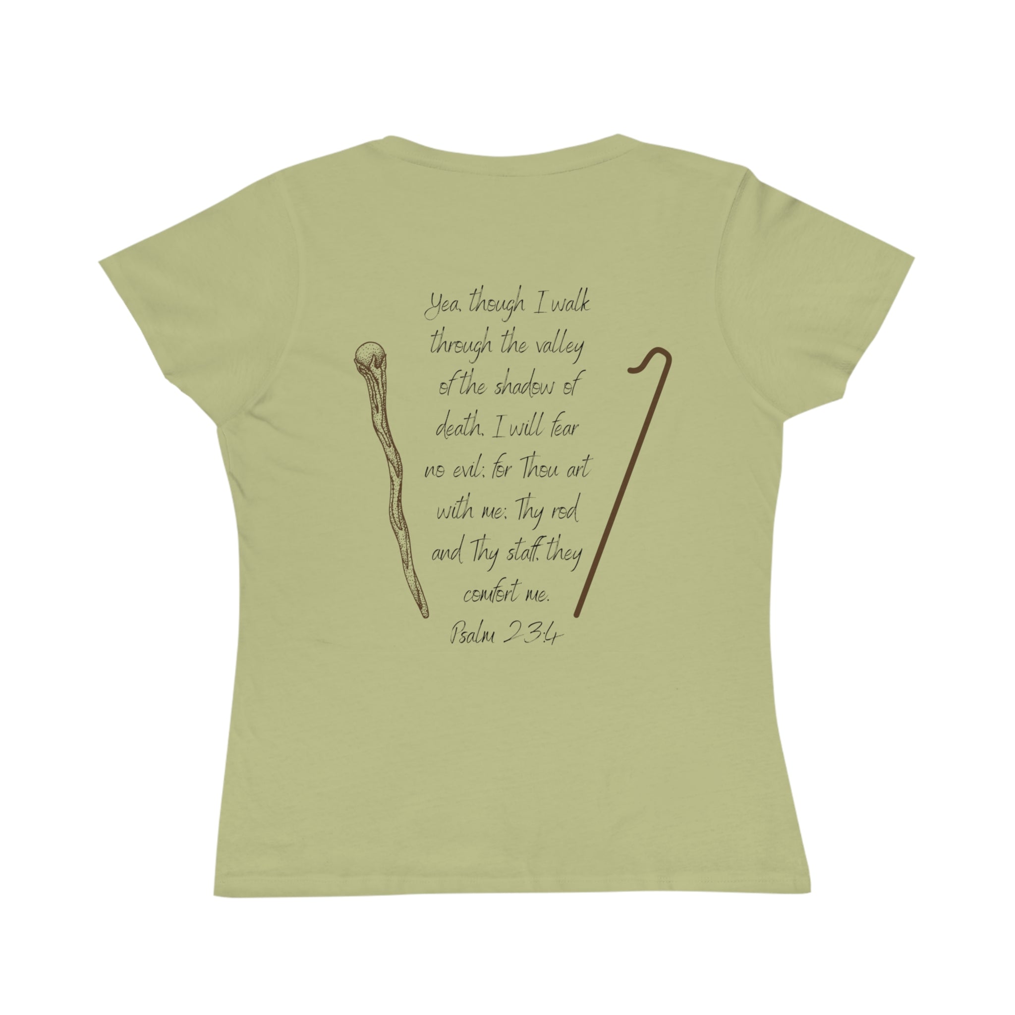 Staff and Rod Organic Women's Classic T-Shirt