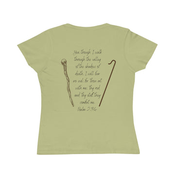 Staff and Rod Organic Women's Classic T-Shirt