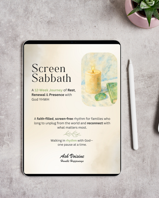Screen Sabbath: A 12-Week Journey of Rest & Renewal (FREE)